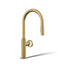 Billet® Pull-down kitchen sink faucet with two-function sprayhead