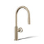 Billet® Pull-down kitchen sink faucet with two-function sprayhead