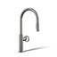 Billet® Pull-down kitchen sink faucet with two-function sprayhead
