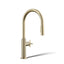 Billet® Touchless pull-down kitchen sink faucet with two-function sprayhead