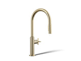 Billet® Touchless pull-down kitchen sink faucet with two-function sprayhead