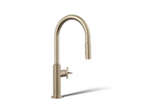 Billet® Touchless pull-down kitchen sink faucet with two-function sprayhead