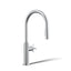 Billet® Touchless pull-down kitchen sink faucet with two-function sprayhead