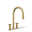 Billet® Pull-down kitchen sink faucet with two-function sprayhead