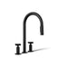 Billet® Pull-down kitchen sink faucet with two-function sprayhead