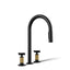 Billet® Pull-down kitchen sink faucet with two-function sprayhead
