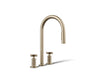 Billet® Pull-down kitchen sink faucet with two-function sprayhead