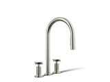 Billet® Pull-down kitchen sink faucet with two-function sprayhead