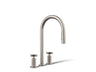 Billet® Pull-down kitchen sink faucet with two-function sprayhead