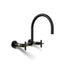 Billet® Two-hole wall-mount bridge kitchen sink faucet