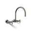 Billet® Two-hole wall-mount bridge kitchen sink faucet