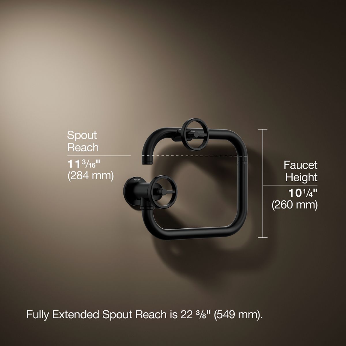 Billet® Wall-mount pot filler