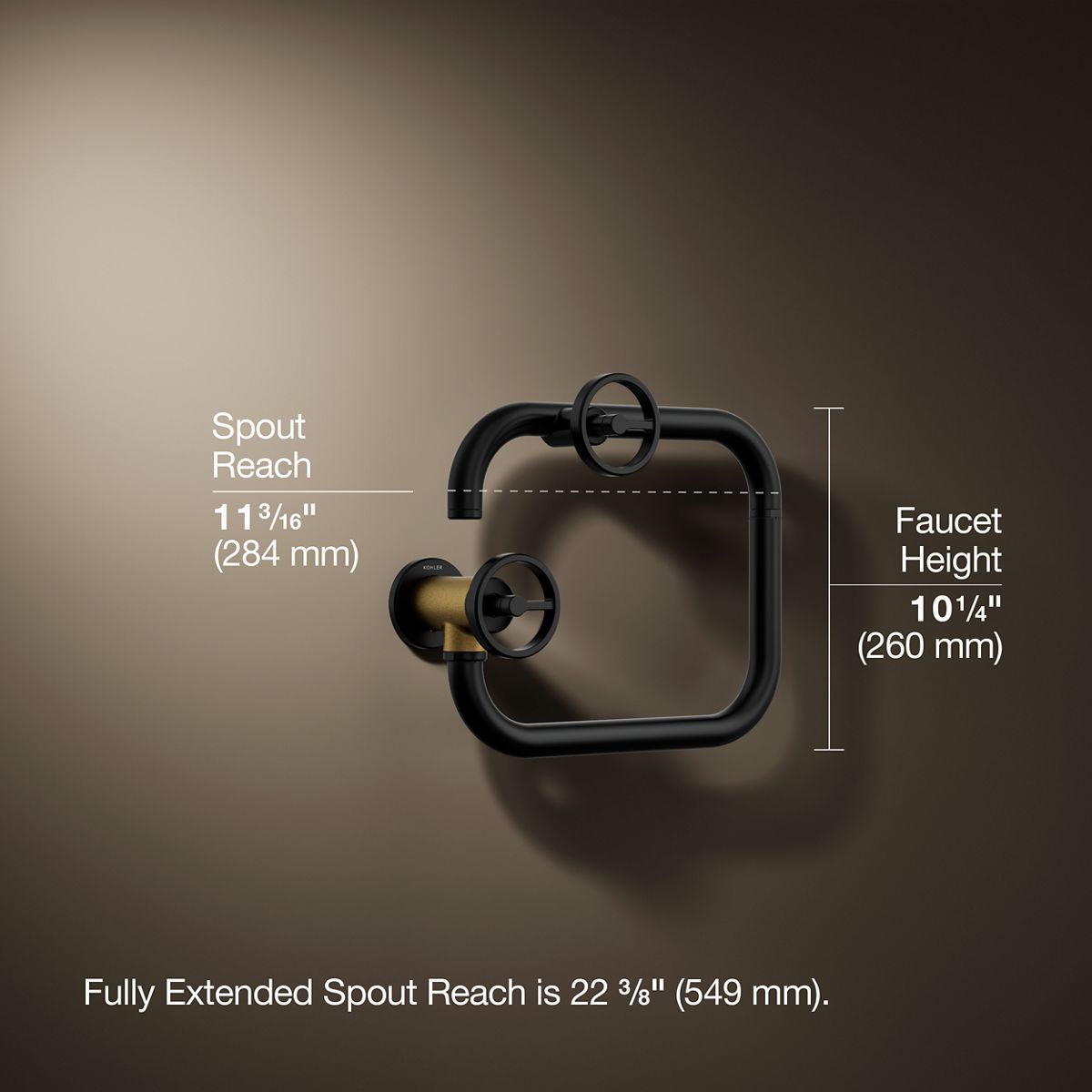 Billet® Wall-mount pot filler