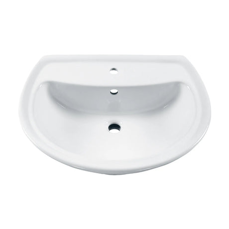 Cadet Center Hole Only Pedestal Sink Top