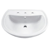 Cadet® 8-Inch Widespread Pedestal Sink Top