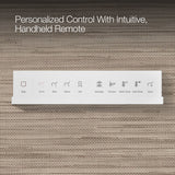 PureWash® E930 Elongated bidet toilet seat with remote control