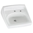 Lucerne® Wall-Hung Sink With Center Hole Only and Extra Right-Hand Hole