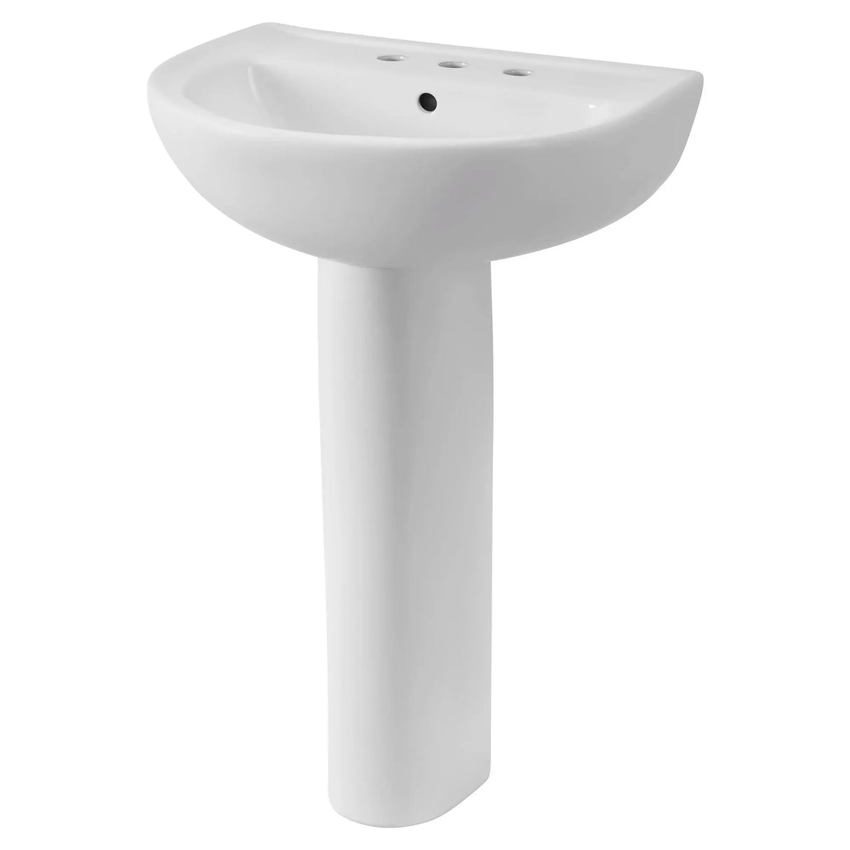 22-Inch Evolution 8-Inch Widespread Pedestal Sink Top and Leg Combination