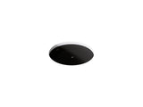 Caxton® 16-1/8" round undermount bathroom sink, no overflow