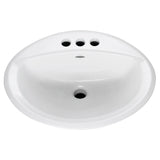 Aqualyn® Drop-In Sink With 4-Inch Centerset Less Overflow