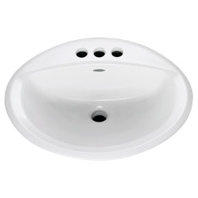Aqualyn® Drop-In Sink With 4-Inch Centerset Less Overflow