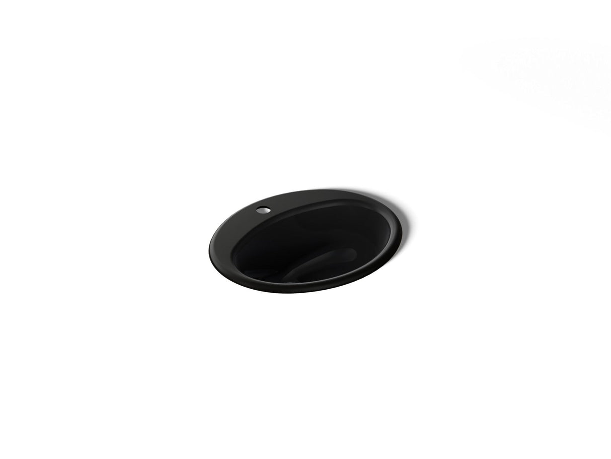 Farmington® 19-1/4" oval drop-in bathroom sink