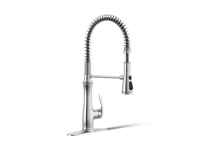 Bellera® Semi-professional kitchen sink faucet with three-function sprayhead