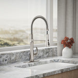Bellera® Semi-professional kitchen sink faucet with three-function sprayhead