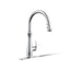 Bellera® Touchless pull-down kitchen sink faucet with three-function sprayhead