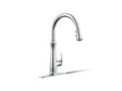 Bellera® Touchless pull-down kitchen sink faucet with three-function sprayhead