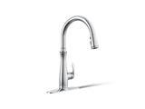 Bellera® Touchless pull-down kitchen sink faucet with three-function sprayhead
