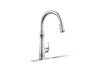 Bellera® Touchless pull-down kitchen sink faucet with three-function sprayhead