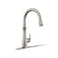 Bellera® Touchless pull-down kitchen sink faucet with three-function sprayhead