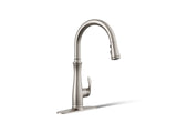 Bellera® Touchless pull-down kitchen sink faucet with three-function sprayhead