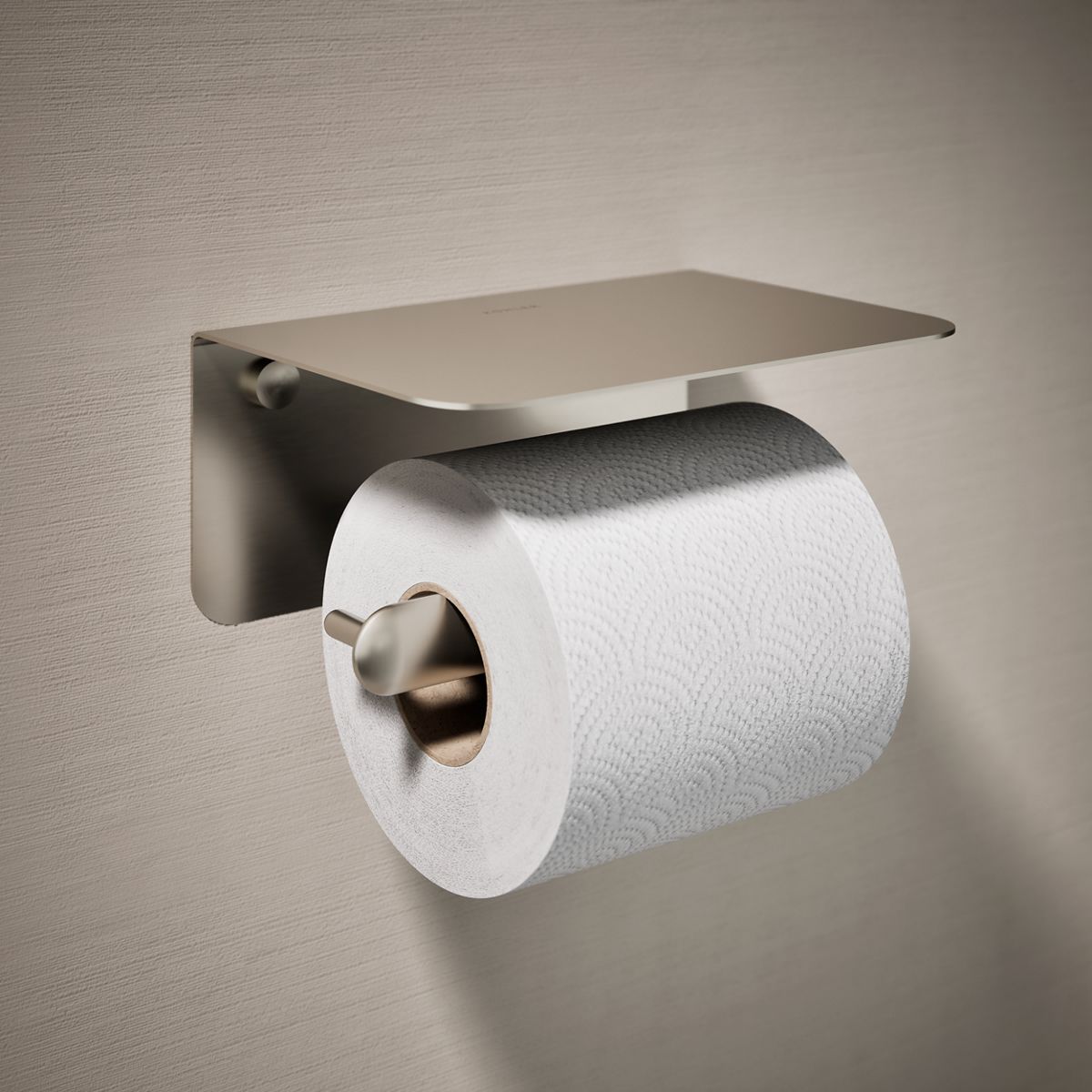 Kumin™ Covered horizontal toilet paper holder