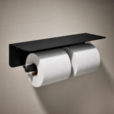 Kumin™ Covered double toilet paper holder