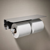Kumin™ Covered double toilet paper holder