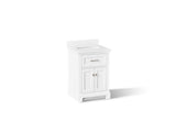 Charlemont™ 24" bathroom vanity cabinet with sink and quartz top