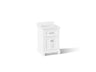Charlemont™ 24" bathroom vanity cabinet with sink and quartz top