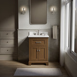 Charlemont™ 24" bathroom vanity cabinet with sink and quartz top