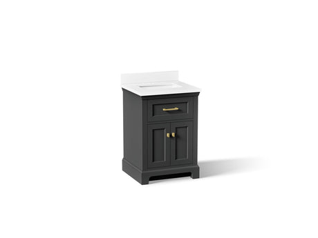 Charlemont™ 24" bathroom vanity cabinet with sink and quartz top