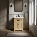 Charlemont™ 24" bathroom vanity cabinet with sink and quartz top