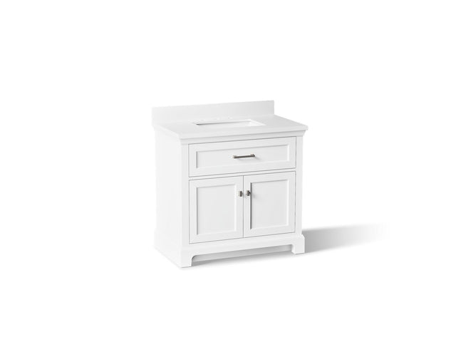 Charlemont™ 36" bathroom vanity cabinet with sink and quartz top
