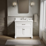 Charlemont™ 36" bathroom vanity cabinet with sink and quartz top