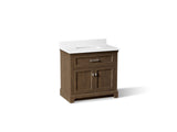 Charlemont™ 36" bathroom vanity cabinet with sink and quartz top