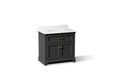 Charlemont™ 36" bathroom vanity cabinet with sink and quartz top