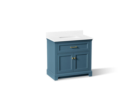 Charlemont™ 36" bathroom vanity cabinet with sink and quartz top