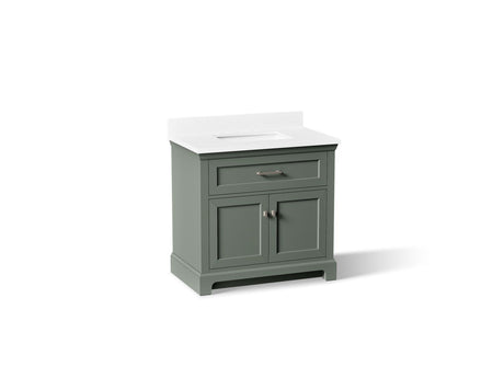 Charlemont™ 36" bathroom vanity cabinet with sink and quartz top