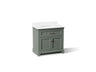 Charlemont™ 36" bathroom vanity cabinet with sink and quartz top