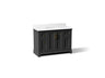 Charlemont™ 48" bathroom vanity cabinet with sink and quartz top
